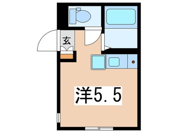 バイオレットヒルズ白楽の物件間取画像